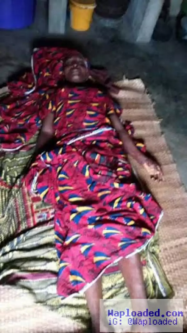 Photos: Pregnant woman caught by bullets allegedly fired by soldiers during the rerun election in Rivers State